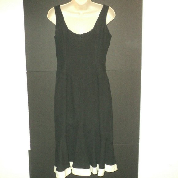 Charles Chang-Lima Designer Dress Size 6 Black - Picture 2 of 8